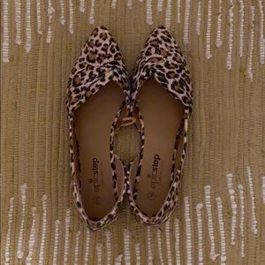 Leopard Print Flats